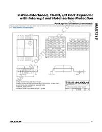 MAX7318AWG+T Datasheet Page 15