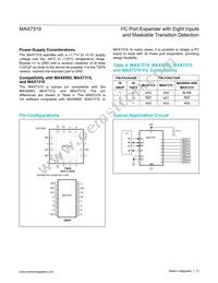 MAX7319ATE+T Datasheet Page 13
