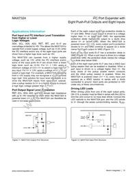 MAX7324ATG+T Datasheet Page 15