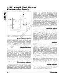 MAX734CSA-T Datasheet Page 6