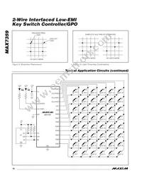 MAX7359BETG+ Datasheet Page 18