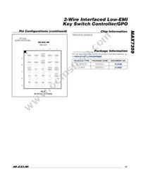 MAX7359BETG+ Datasheet Page 19