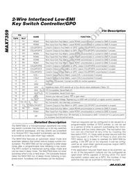 MAX7359ETG+TG104 Datasheet Page 6