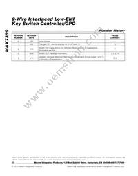 MAX7359ETG+TG104 Datasheet Page 20