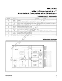 MAX7365EWA70+T Datasheet Page 6