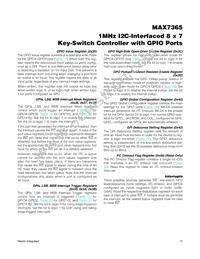 MAX7365EWA70+T Datasheet Page 11