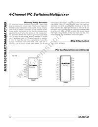 MAX7368EUE+T Datasheet Page 16