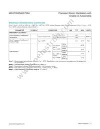 MAX7394ATTLY+T Datasheet Page 3