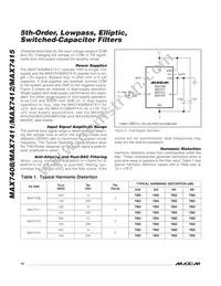 MAX7408EUA/GG8 Datasheet Page 10