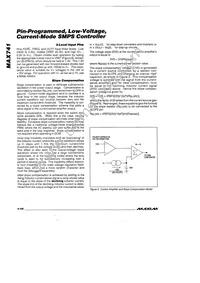 MAX741DCAP+T Datasheet Page 10