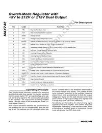 MAX742EPP+ Datasheet Page 6