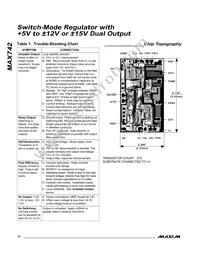MAX742EPP+ Datasheet Page 12