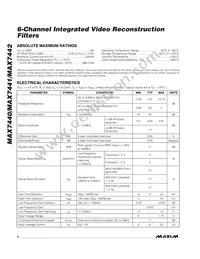 MAX7441ESD+T Datasheet Page 2