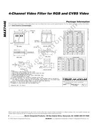 MAX7446EUD+T Datasheet Page 6