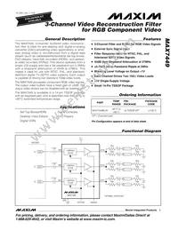 MAX7449EUD+T Cover