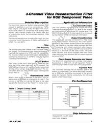 MAX7449EUD+T Datasheet Page 5