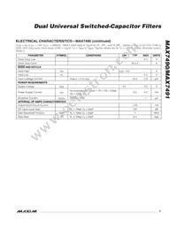 MAX7491CEE+T Datasheet Page 3