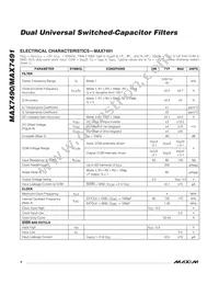 MAX7491CEE+T Datasheet Page 4