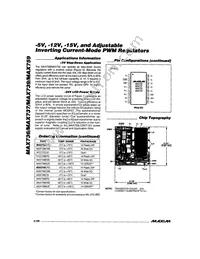 MAX759CWE+T Datasheet Page 12