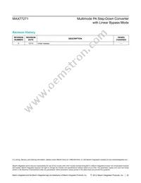 MAX77271EWL+T Datasheet Page 20