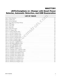 MAX77301EWA+T Datasheet Page 5