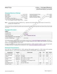 MAX77324EWTAD+ Datasheet Page 2