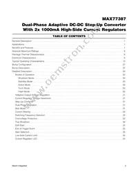 MAX77387EWP+T Datasheet Page 2