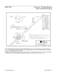 MAX77503AEWC+T Datasheet Page 7