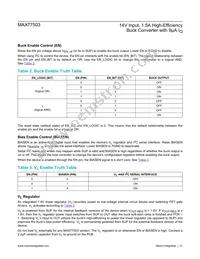 MAX77503AEWC+T Datasheet Page 21