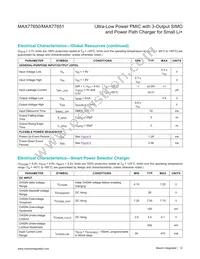 MAX77651AEWV+ Datasheet Page 12