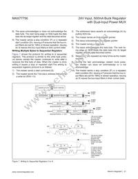 MAX77756BEWL+TG7 Datasheet Page 21