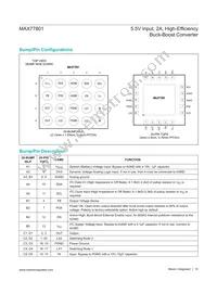 MAX77801ETP+ Datasheet Page 10