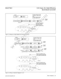 MAX77801ETP+ Datasheet Page 22