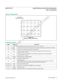 MAX77816AEWP+T Datasheet Page 9