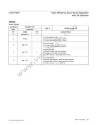 MAX77816AEWP+T Datasheet Page 23