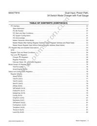 MAX77818EWZ+ Datasheet Page 4