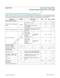 MAX77818EWZ+ Datasheet Page 16