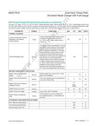 MAX77818EWZ+ Datasheet Page 17