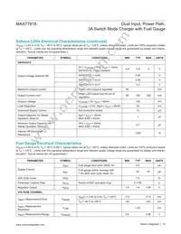 MAX77818EWZ+ Datasheet Page 19