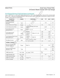 MAX77818EWZ+ Datasheet Page 20