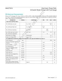 MAX77818EWZ+ Datasheet Page 21