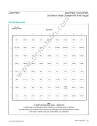 MAX77818EWZ+ Datasheet Page 23