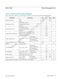 MAX77826EWJ+ Datasheet Page 19