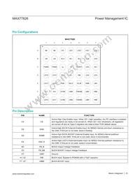 MAX77826EWJ+ Datasheet Page 23