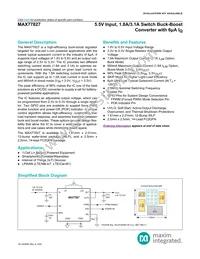 MAX77827BEWC+ Datasheet Cover