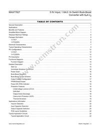 MAX77827BEWC+ Datasheet Page 2