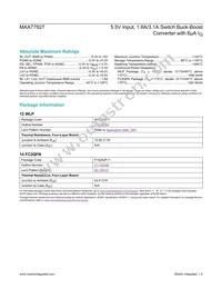 MAX77827BEWC+ Datasheet Page 6