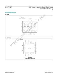 MAX77827BEWC+ Datasheet Page 12