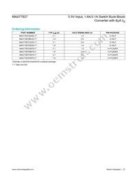 MAX77827BEWC+ Datasheet Page 23