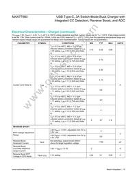 MAX77860EWG+ Datasheet Page 15